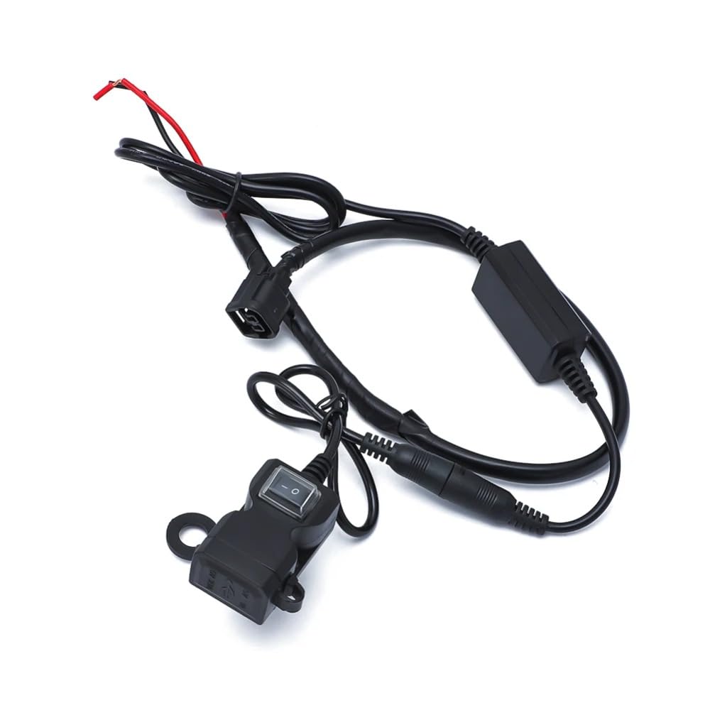 JNCGESW Für Honda CRF250L 19-20 CRF300L Für Rally 2017-2021,EIN/Aus Doppel-USB-Buchse Ladegerät Heizgriff Schalter Buchse Anschlussstecker JNCGESW Für Honda CRF250L 19-20 CRF300L Für Rally 2017-2021,EIN/Aus Doppel-USB-Buchse Ladegerät Heizgriff Schalter Buchse Anschlussstecker von JNCGESW