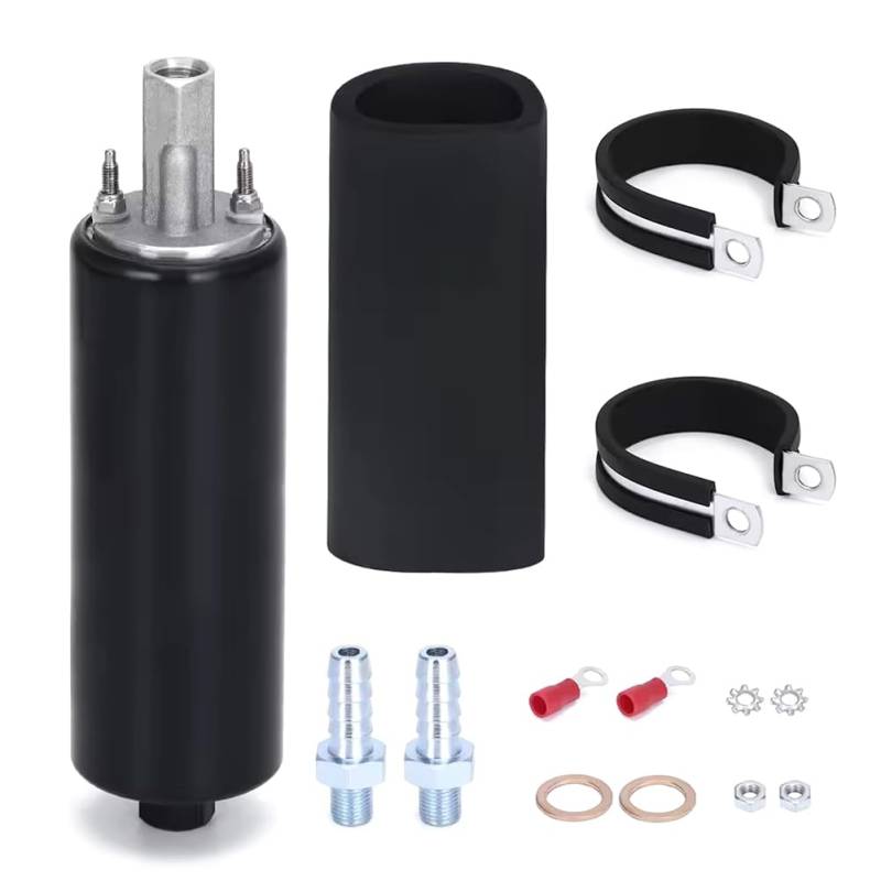JNJOOD Kraftstoffpumpe Universal Hochleistungskraftstoffpumpe 255 LPH Kraftstoffpumpe GSL392 von JNJOOD