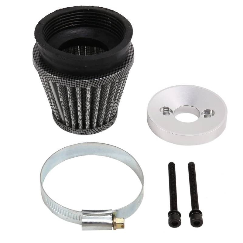 JNJOOD Metall-Luftfilter passend für Zenoah 23Cc 26Cc 29Cc 30.5Cc 32Cc 45Cc Motoren für 1/5 Km Baja 5B 5T 5SC Rc Autoteile von JNJOOD