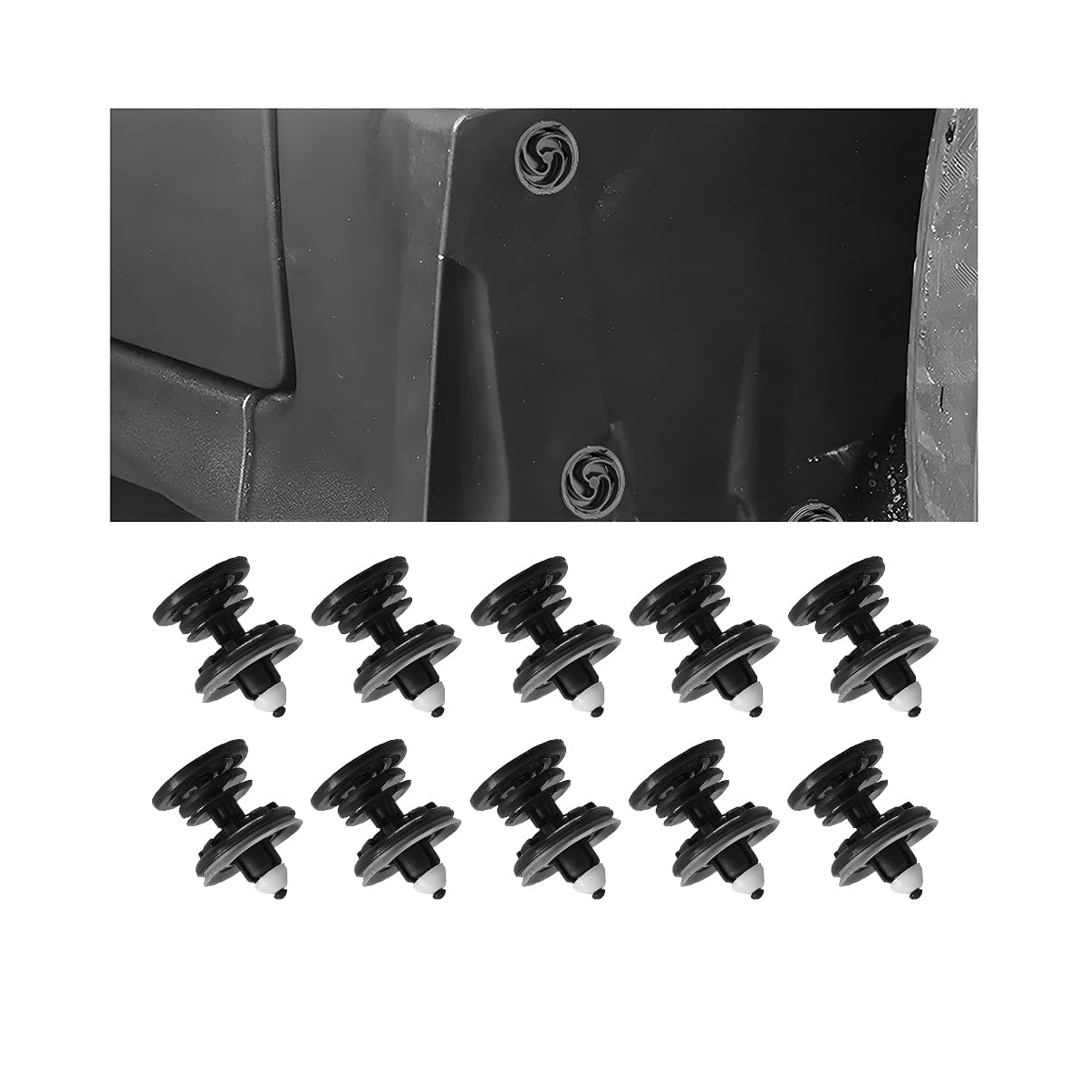 JNNJ 10 Stück Türverkleidungen Befestigungs Clips, Befestigungsclips Kunststoff Türverkleidung Befestigung Clips, Tragbar Autotür Klips Austauschbar Auto Türverkleidungs JNNJ 10 Stück Türverkleidungen Befestigungs Clips, Befestigungsclips Kunststoff Türverkleidung Befestigung Clips, Tragbar Autotür Klips Austauschbar Auto Türverkleidungs von JNNJ