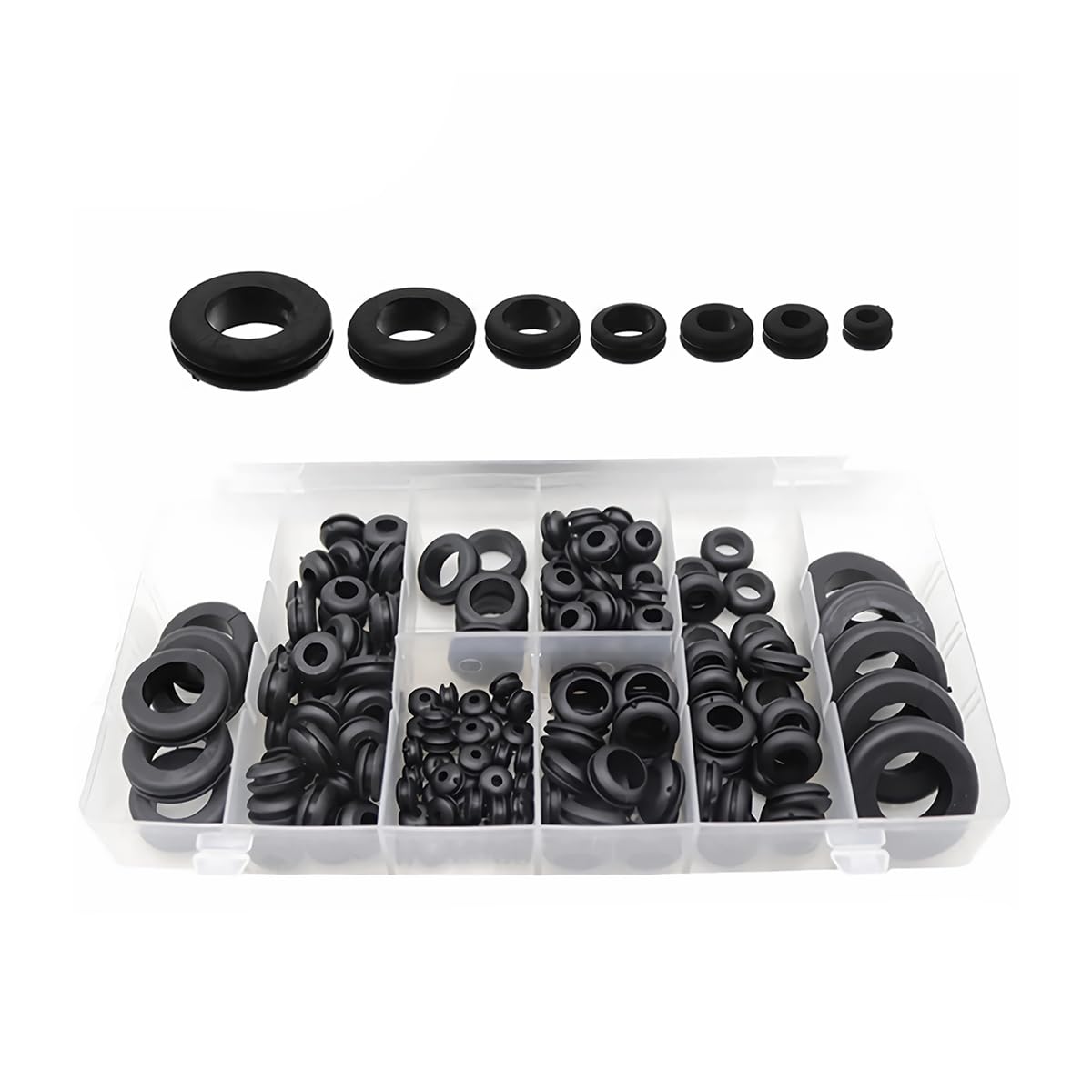 JNNJ 125 Stück Dichtringe mit Gummilippe, Ölablassschrauben Bonded Seals, Gummi Dichtungen Ringe Kit on 18 Verschiedenen Größen, Kabeldurchführung Gummi Für Draht JNNJ 125 Stück Dichtringe mit Gummilippe, Ölablassschrauben Bonded Seals, Gummi Dichtungen Ringe Kit on 18 Verschiedenen Größen, Kabeldurchführung Gummi Für Draht von JNNJ