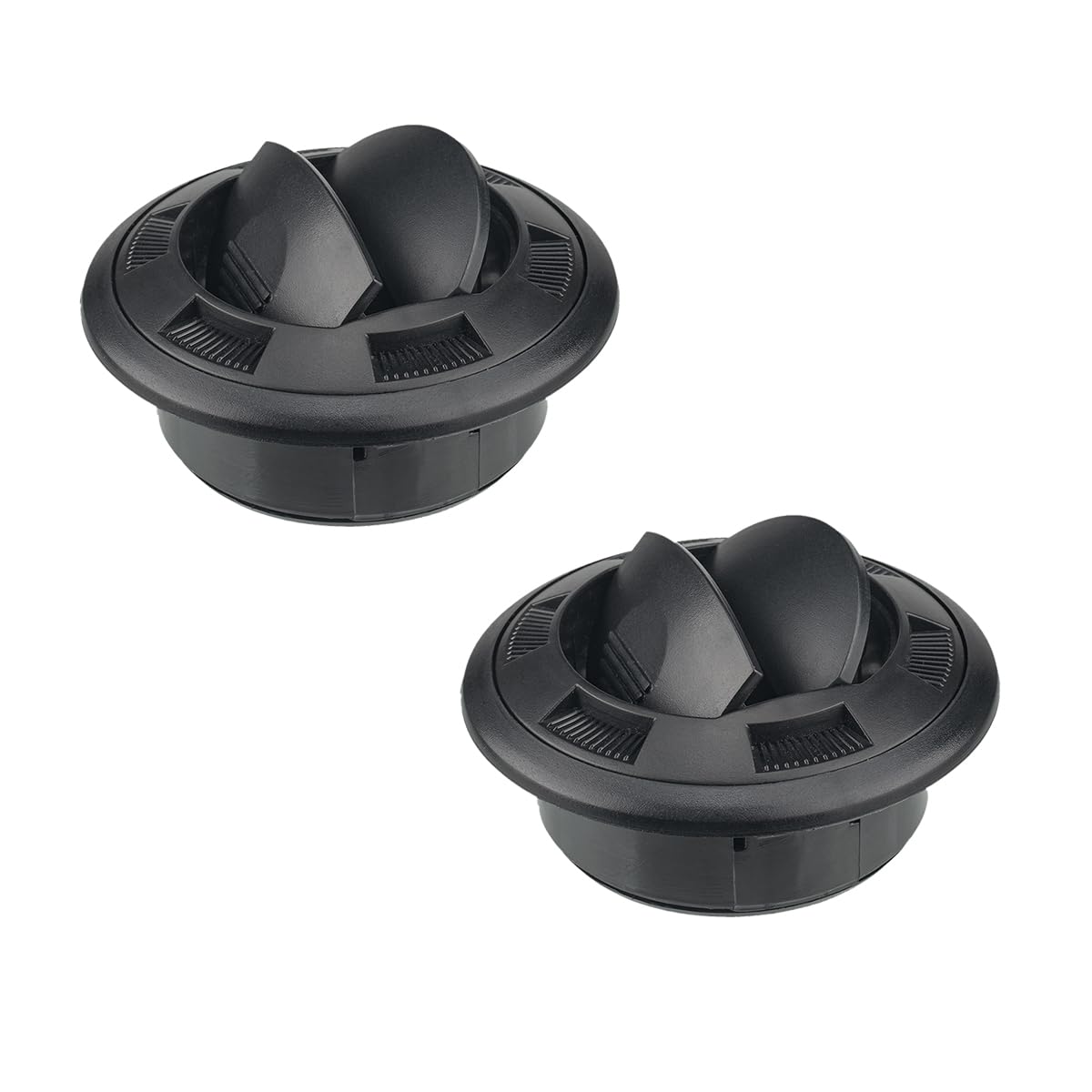 JNNJ 2 Stück Auto Warmluftauslass, Heizlüfter Luftauslass 75mm, Armaturenbrett Klimaanlage Deflektor Auslass, Für Auto Bus Wohnmobil Wohnwagen Universal Zubehör JNNJ 2 Stück Auto Warmluftauslass, Heizlüfter Luftauslass 75mm, Armaturenbrett Klimaanlage Deflektor Auslass, Für Auto Bus Wohnmobil Wohnwagen Universal Zubehör von JNNJ