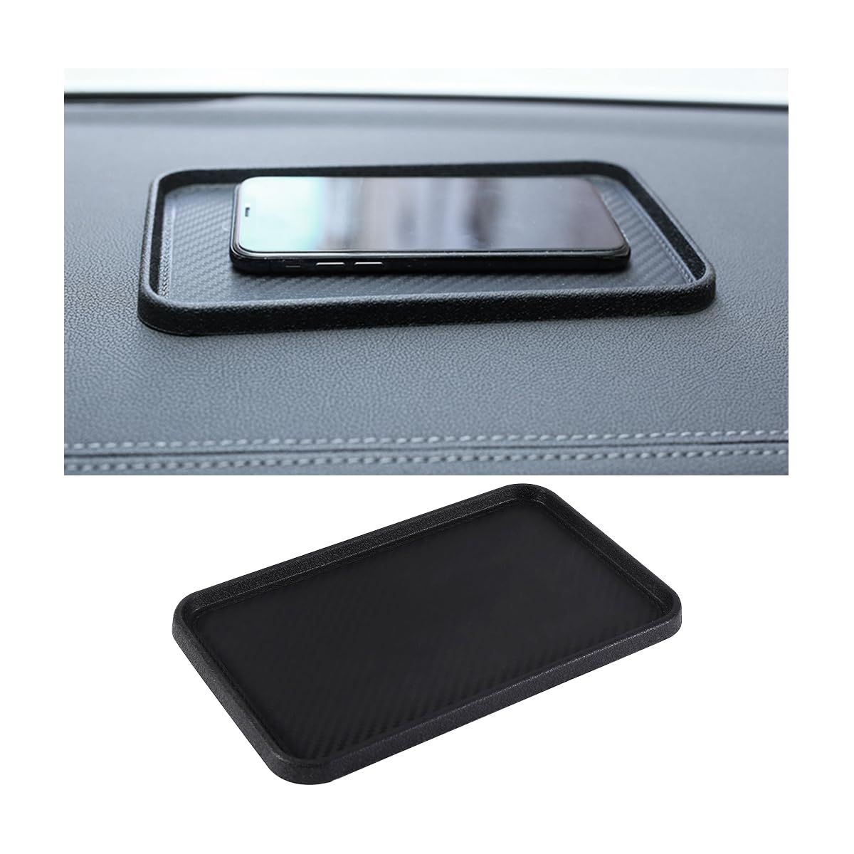 JNNJ Auto Armaturenbrett Matte, Auto Armaturenbrett Anti Rutsch Matten, Anti-Rutsch Matte Auto Non-Slip Matte, Armaturenbrett Pad für Handyhalterung, Sonnenbrillen JNNJ Auto Armaturenbrett Matte, Auto Armaturenbrett Anti Rutsch Matten, Anti-Rutsch Matte Auto Non-Slip Matte, Armaturenbrett Pad für Handyhalterung, Sonnenbrillen von JNNJ
