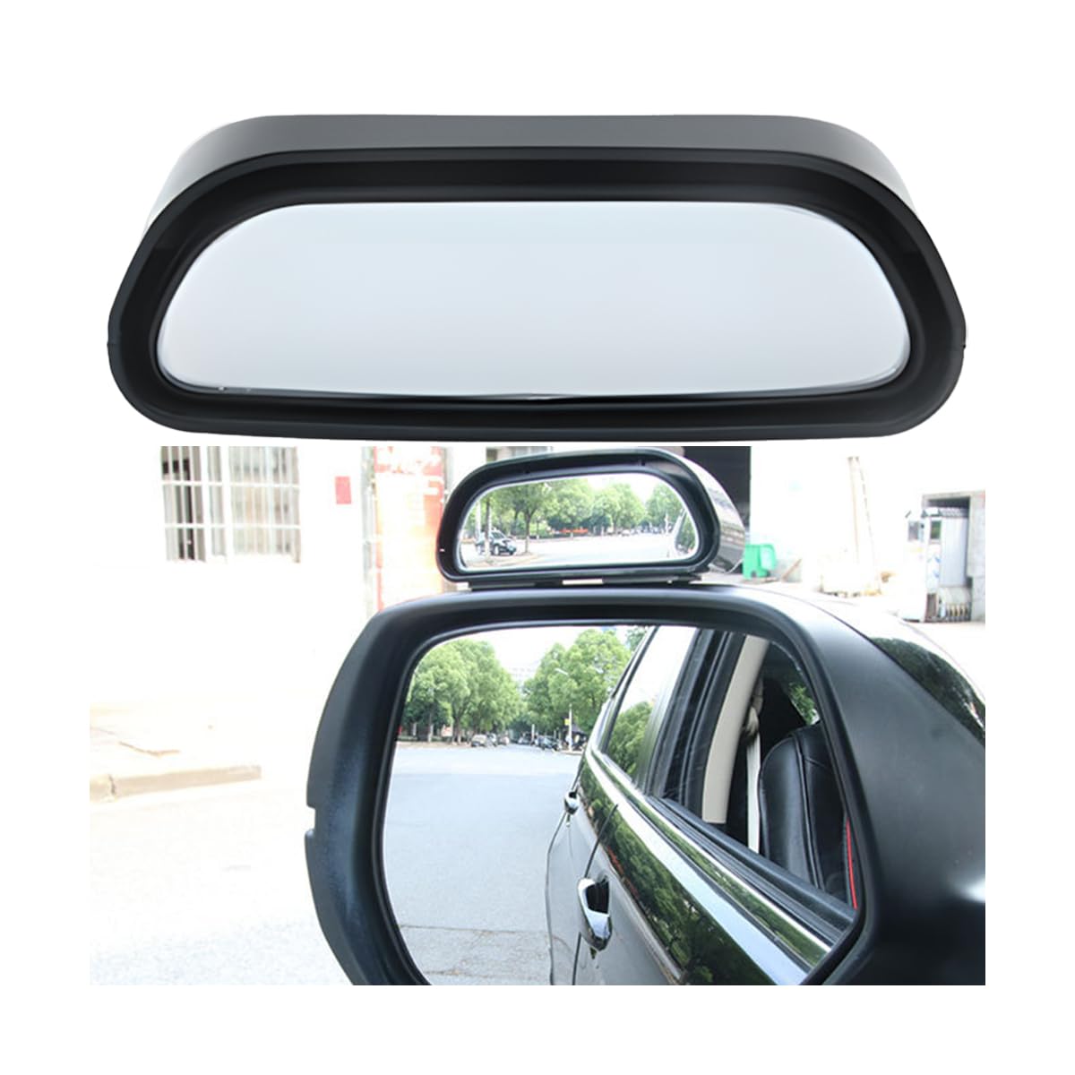 JNNJ Auto Blind Spot Spiegel, Toter Winkel Spiegel Universal, Auto Zusatzspiegel Außen, 360 Grad Rotation Verstellbar Auto Blind Spot Spiegel, Für Universellen Autos SUV RV Fahrzeugen Motorrad von JNNJ