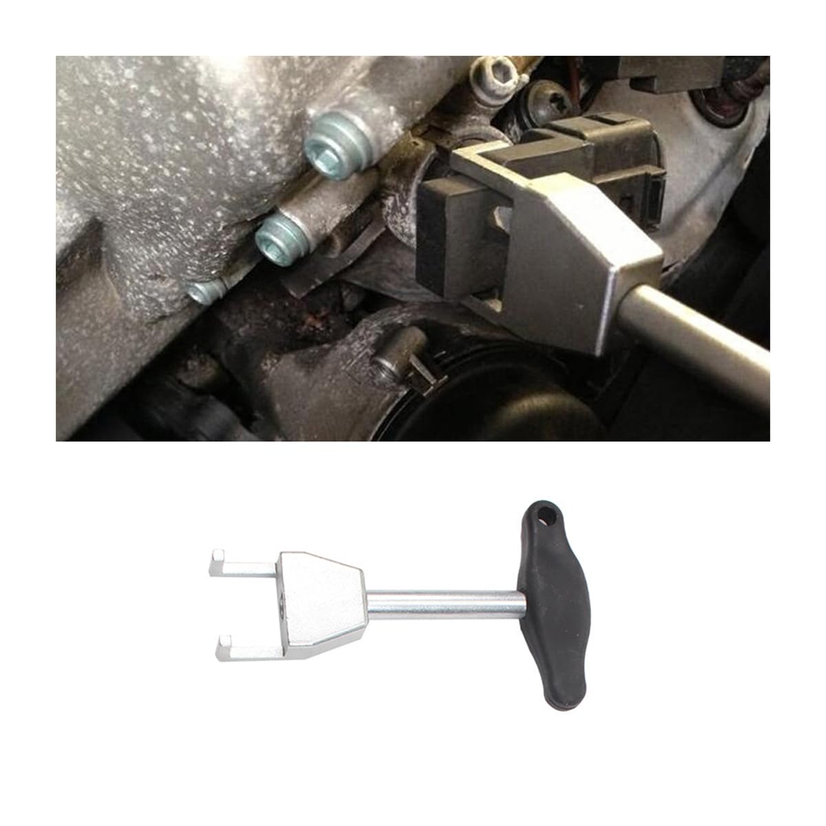 JNNJ Auto Zündspule Puller Removal Tool, Brandneu Und Hohe Qualität Auto Zündspule Puller Zündspule Removal Tool, Universal für Autos Fahrzeuge(135x26mm) von JNNJ