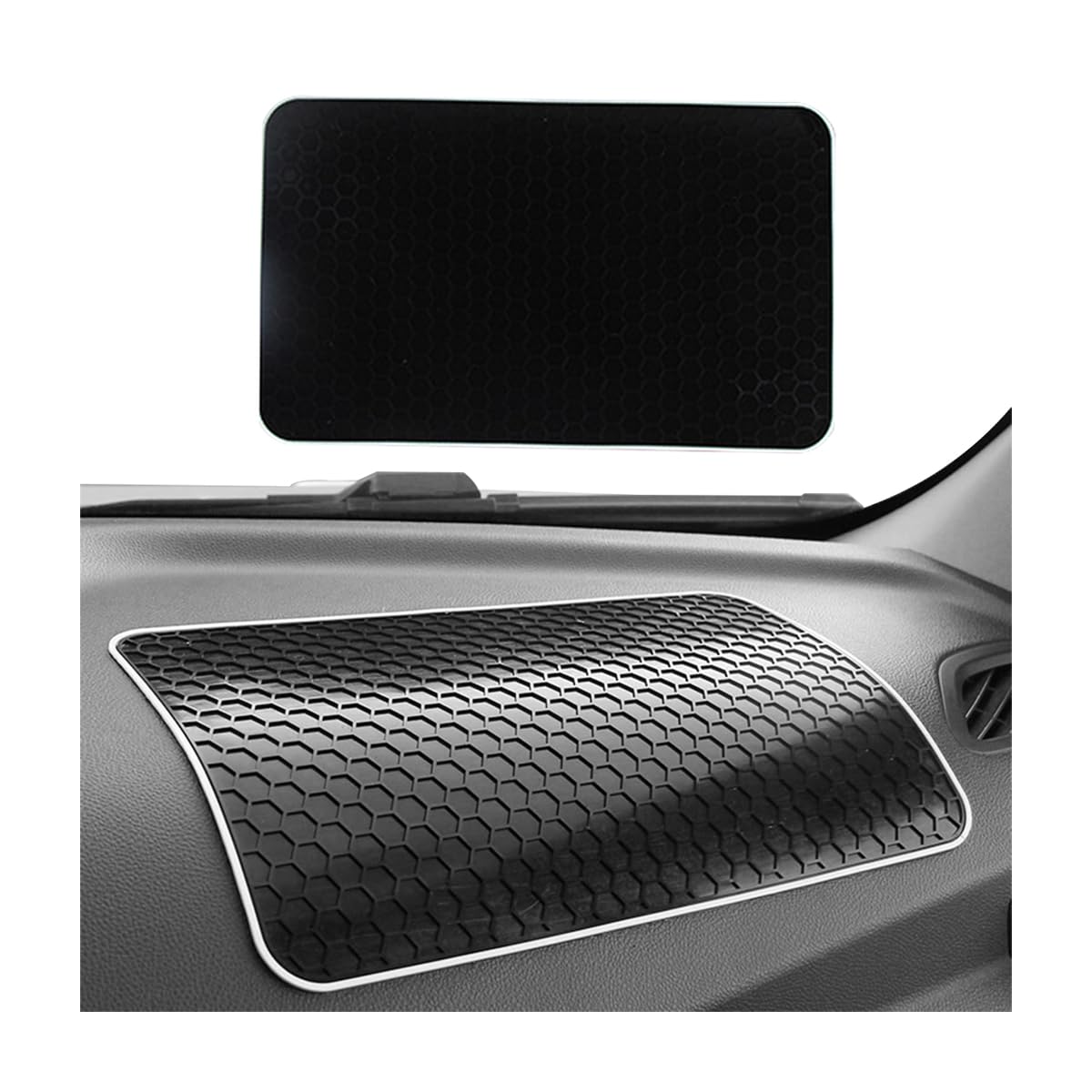 JNNJ Extra Große Selbstklebende Auto Armaturenbrett Pad, Multifunktions-Auto-Anti-Rutsch-Silikon-Matte, Anti-Rutsch-Auto Armaturenbrett Klebematte Hitzebeständig JNNJ Extra Große Selbstklebende Auto Armaturenbrett Pad, Multifunktions-Auto-Anti-Rutsch-Silikon-Matte, Anti-Rutsch-Auto Armaturenbrett Klebematte Hitzebeständig von JNNJ