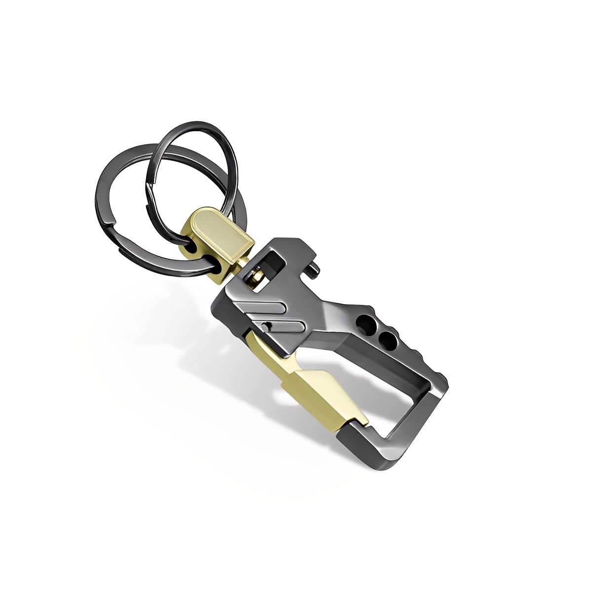 JNNJ Herren Schlüsselanhänger Auto Karabinerhaken Flaschenöffner, Schlüsselanhänger Metall Gun Grey Schlüsselanhänger, Multi Auto-Schlüsselanhänger Flaschenöffner JNNJ Herren Schlüsselanhänger Auto Karabinerhaken Flaschenöffner, Schlüsselanhänger Metall Gun Grey Schlüsselanhänger, Multi Auto-Schlüsselanhänger Flaschenöffner von JNNJ