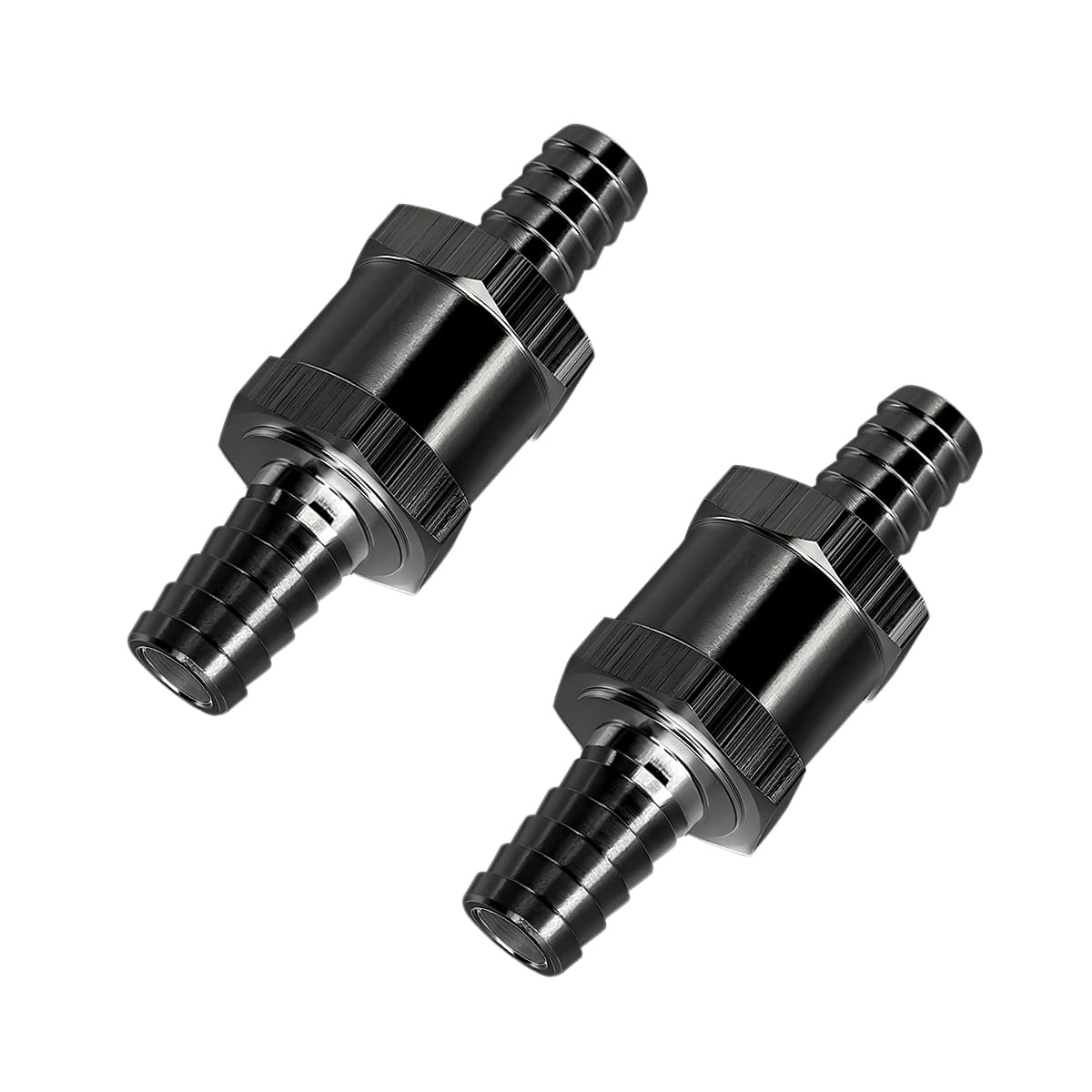 JNNJ Kraftstoff Rückschlagventil für Auto, Kraftstoff Rückschlagventil Rückschlagkraftstoffleitung,2 Stück Auto Vergaser für Benzin Dieselöl Pflanzenöl Wasser(12mm) von JNNJ