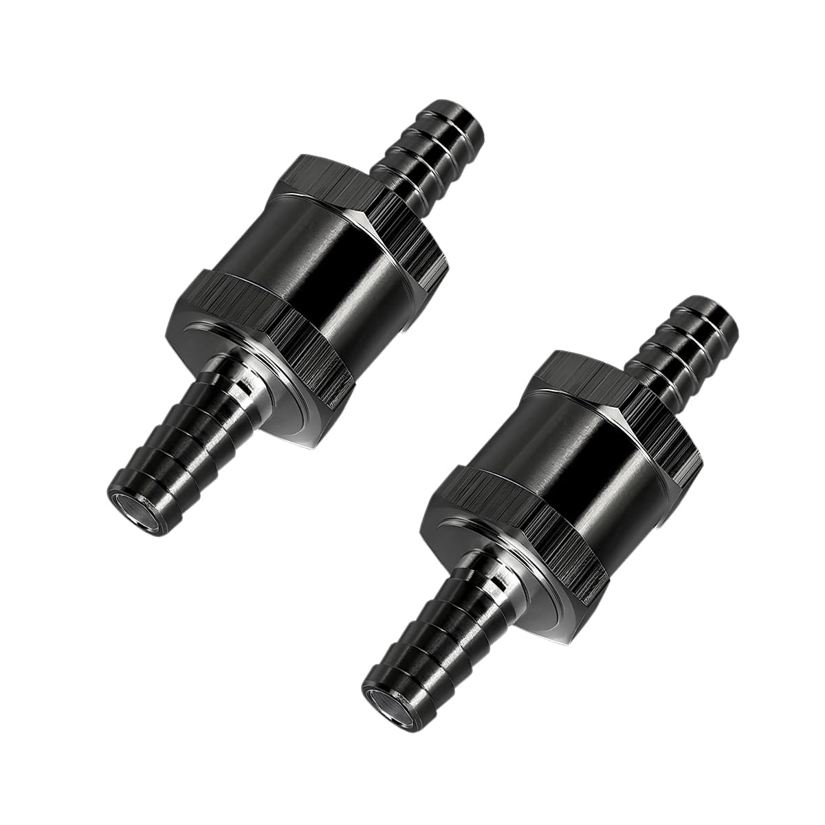 JNNJ Kraftstoff Rückschlagventil für Auto, Kraftstoff Rückschlagventil Rückschlagkraftstoffleitung,2 Stück Auto Vergaser für Benzin Dieselöl Pflanzenöl Wasser(8mm) von JNNJ