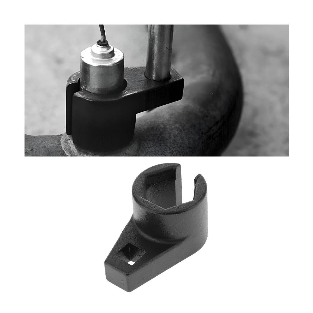 JNNJ Sauerstoffsensor-Steckschlüssel, 22-mm-Schlüssel zum Entfernen Von Kfz-Sauerstoffsensoren, Offset Demontage Bördelmutter Steckschlüssel Universal Werkzeug für Auto JNNJ Sauerstoffsensor-Steckschlüssel, 22-mm-Schlüssel zum Entfernen Von Kfz-Sauerstoffsensoren, Offset Demontage Bördelmutter Steckschlüssel Universal Werkzeug für Auto von JNNJ
