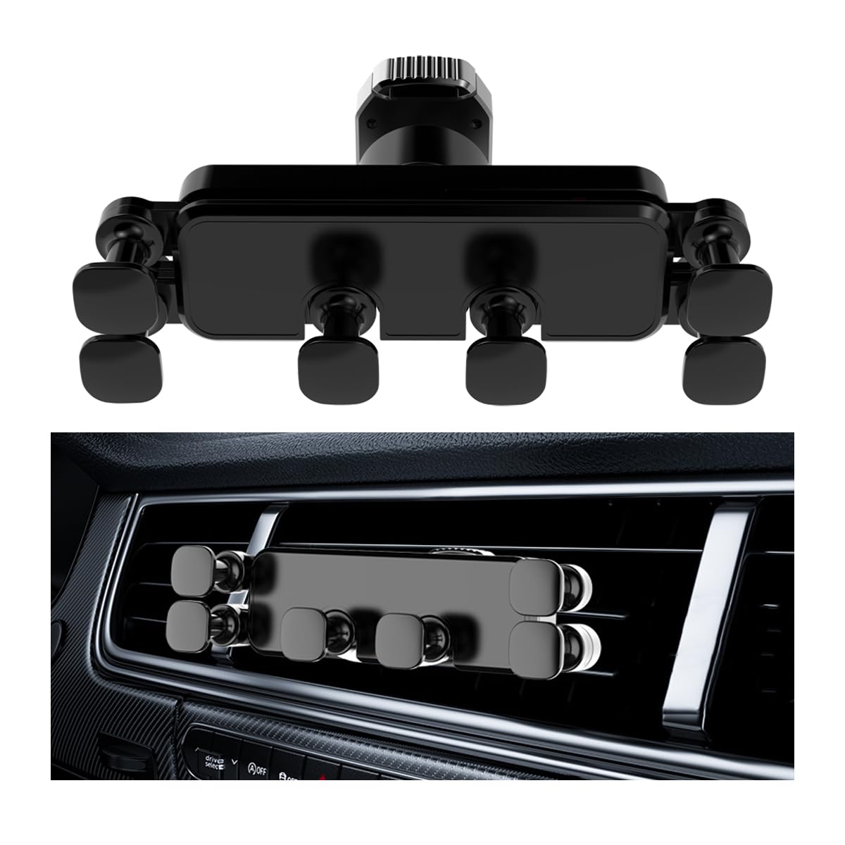 JNNJ Schwerkraft Unterstützung Handys, Handyhalterung Für Das Auto 360° Drehbar, Einstellbarer Stabiler Handyhalter Das Auto, Neue Telefone Halter Auto Air Vent Handyhalterung 360° Rotation Hände Frei JNNJ Schwerkraft Unterstützung Handys, Handyhalterung Für Das Auto 360° Drehbar, Einstellbarer Stabiler Handyhalter Das Auto, Neue Telefone Halter Auto Air Vent Handyhalterung 360° Rotation Hände Frei von JNNJ
