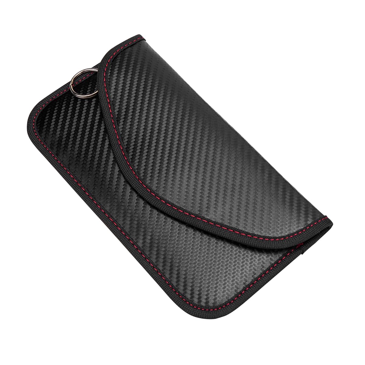 JNNJ Signalblocker Tasche, Abschirmung Schlüsseltasche, Taschen Kohlefaser Leder Blocker Schlüsseletui, Schlüsselmäppchen für Handy, Autoschlüssel, Schlüsselanhänger JNNJ Signalblocker Tasche, Abschirmung Schlüsseltasche, Taschen Kohlefaser Leder Blocker Schlüsseletui, Schlüsselmäppchen für Handy, Autoschlüssel, Schlüsselanhänger von JNNJ
