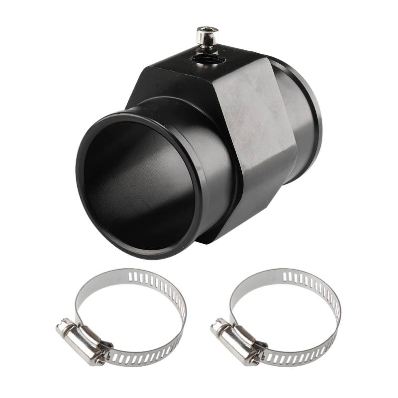 JNNJ Universal Aluminium Wassertemperatur Verbindungsrohr, Auto Wassertemperatur Sensor Manometer (30mm) von JNNJ