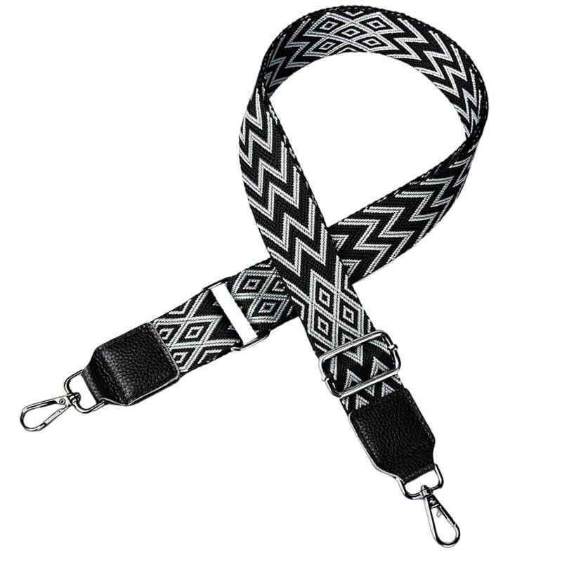 JNTMIKUN Taschengurt 3.8cm Breit Taschengurte zum Wechseln mit Karabiner Schultergurt Für Schultertaschen Taschen Handtaschen - Schulterriemen Verstellbarer 75-135cm von JNTMIKUN