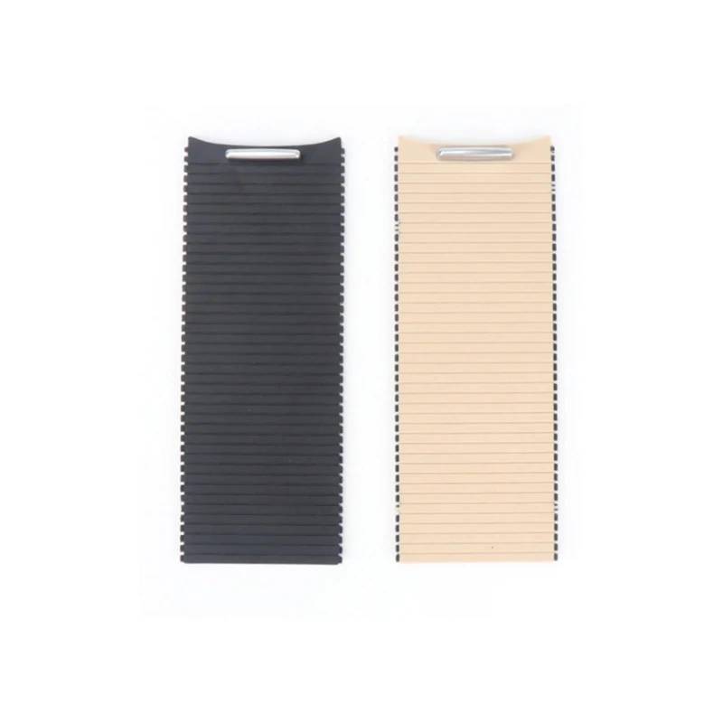 JOBOUND 5KD832531 Auto-Mittelkonsole Getränkeabdeckung Schieberollo, for Golf 6 MK6, for Golf 5 V Sagitar 2006–2014, Wasserbecherhalter-Vorhang Rollo für die Mittelkonsole (Size : Black) von JOBOUND