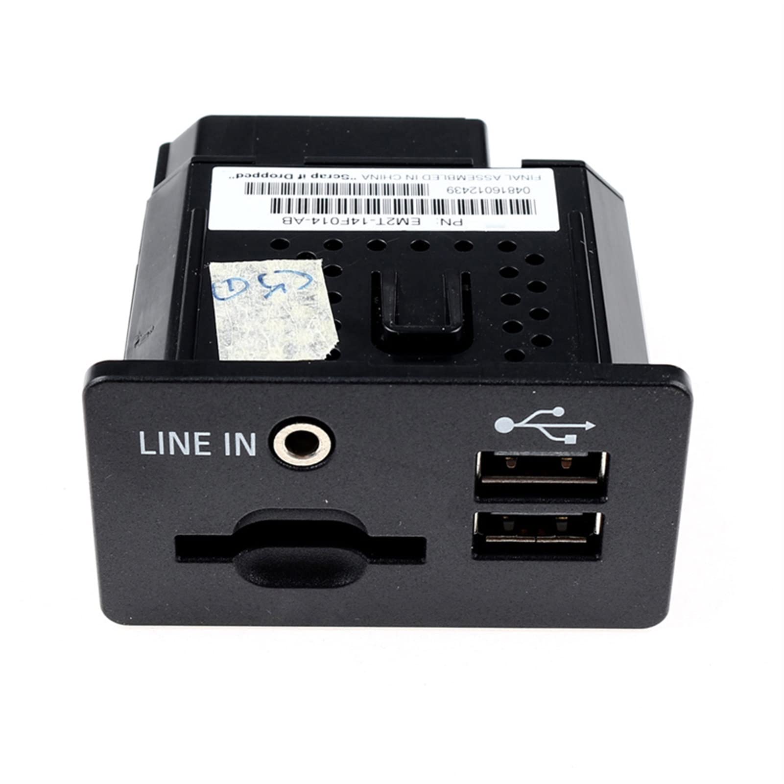 AV-Eingangsadapter Audio-Player USB-Buchse Schwarz Matt, for Ford, for Edge, for KUGA, for Taurus, for S-MAX, for Transit EM2T-14F014-AB EM2T14F014AB AV-Eingangsadapter Audio-Player USB-Buchse Schwarz Matt, for Ford, for Edge, for KUGA, for Taurus, for S-MAX, for Transit EM2T-14F014-AB EM2T14F014AB von JOBOUND