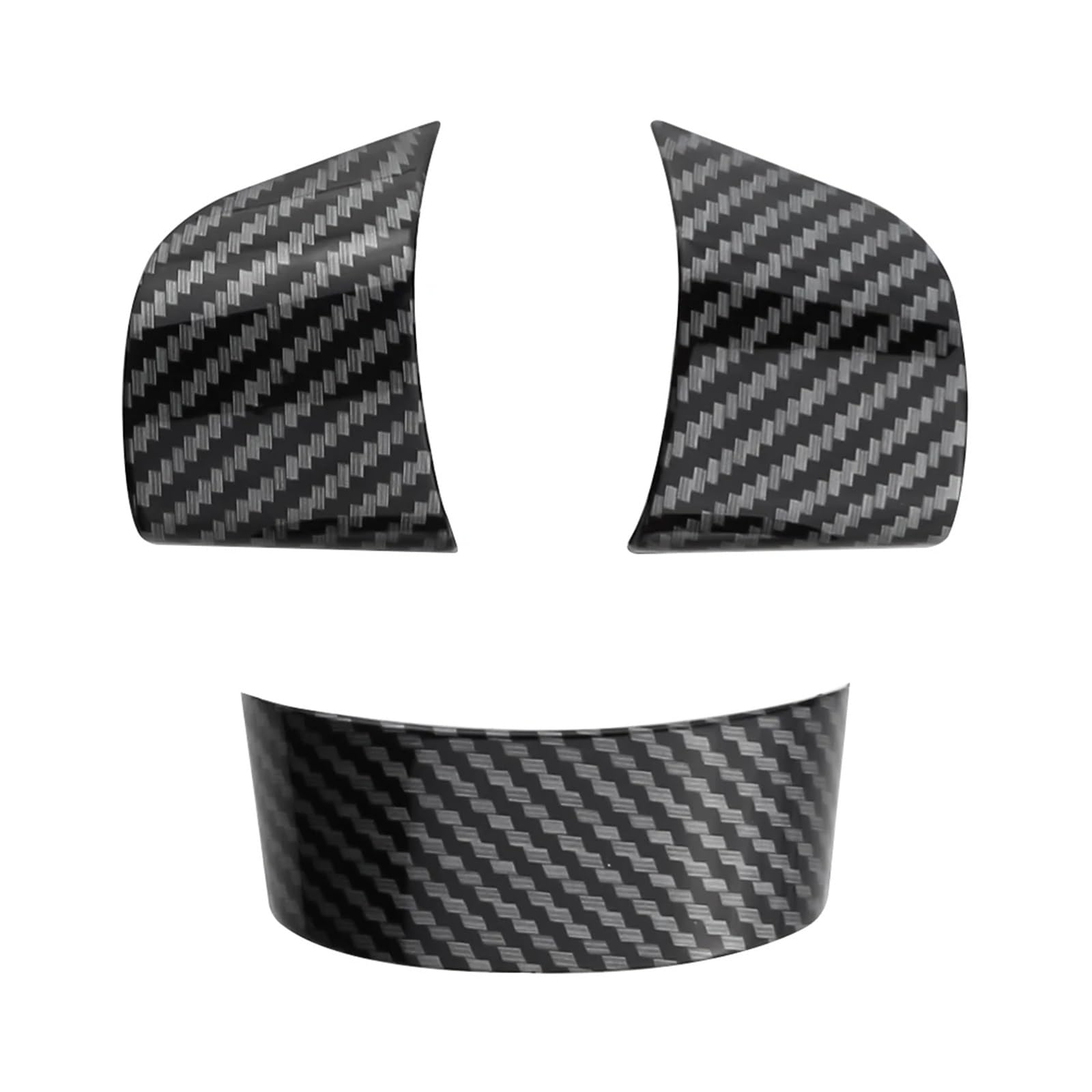 JOBOUND 3Pcs Carbon Fiber Auto Lenkrad Tasten Panel Abdeckung Trim Aufkleber for Ford Focus 2 MK2 2005-2011 innen Zubehör JOBOUND 3Pcs Carbon Fiber Auto Lenkrad Tasten Panel Abdeckung Trim Aufkleber for Ford Focus 2 MK2 2005-2011 innen Zubehör von JOBOUND