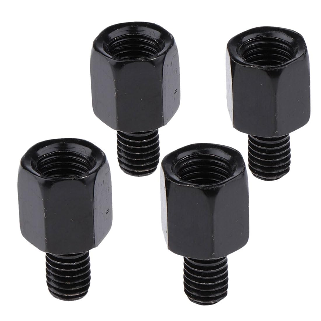 JOCXZI Motorradspiegel Adapter - 4Pcs M10 auf M8, M10 auf M10 Linksgewinde/Rechtsgewinde, Motorrad Rückspiegel Adapter Roller Schrauben für Moped Roller Motorrad Spiegel Adapter Gewinde Adapter JOCXZI Motorradspiegel Adapter - 4Pcs M10 auf M8, M10 auf M10 Linksgewinde/Rechtsgewinde, Motorrad Rückspiegel Adapter Roller Schrauben für Moped Roller Motorrad Spiegel Adapter Gewinde Adapter von JOCXZI
