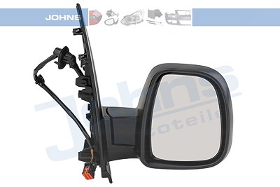 Johns Außenspiegel [Hersteller-Nr. 238338-2] für Citroën, Peugeot, Toyota von JOHNS