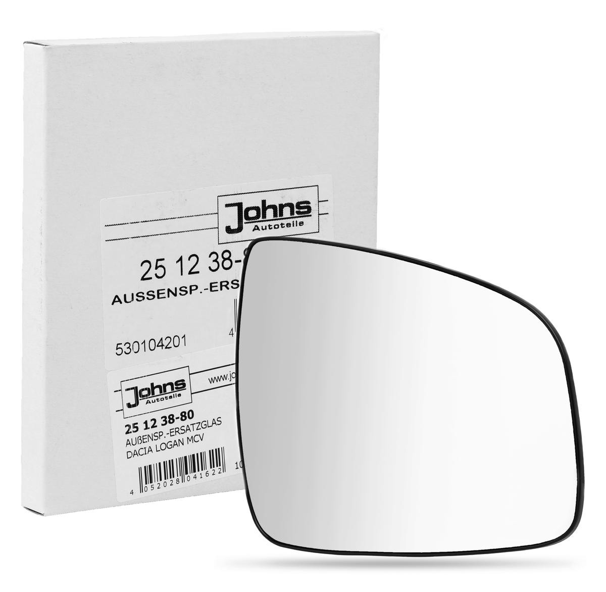 JOHNS Außenspiegelglas DACIA 25 12 38-80 6001549717 Spiegelglas,Spiegelglas, Außenspiegel JOHNS Außenspiegelglas DACIA 25 12 38-80 6001549717 Spiegelglas,Spiegelglas, Außenspiegel von JOHNS
