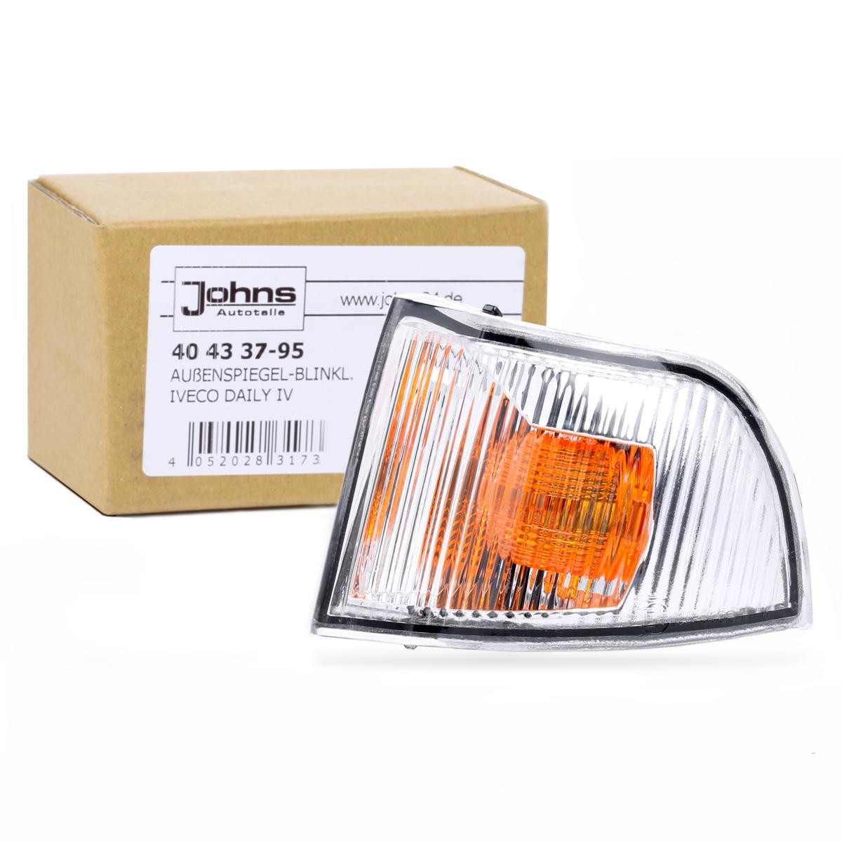 JOHNS Blinker IVECO 40 43 37-95 0000003801914,3801914 Blinklicht,Fahrtrichtungsanzeiger,Blinkleuchte,Seitenblinker von JOHNS