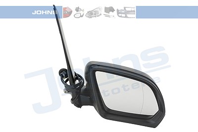 Johns Außenspiegel [Hersteller-Nr. 504338-21] für Mercedes-Benz von JOHNS