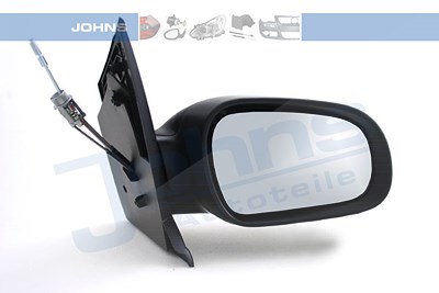 Johns Außenspiegel [Hersteller-Nr. 952138-1] für VW von JOHNS
