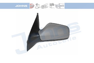 Johns Außenspiegel links (Fahrerseite) asphärisch [Hersteller-Nr. 550837-21] für Opel von JOHNS