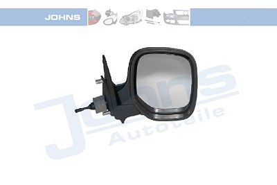 Johns Außenspiegel rechts (Beifahrerseite) konvex [Hersteller-Nr. 233138-1] für Citroën, Peugeot von JOHNS