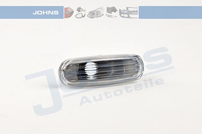 Johns Blinker seitlich galsklar Rahmen grau ohne Lampenr [Hersteller-Nr. 302821-3] für Abarth, Citroën, Fiat, Lancia, Peugeot von JOHNS