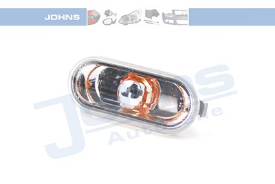 Johns Blinker seitlich glasklar ohne Lampenträger [Hersteller-Nr. 952721-1] für Seat, Skoda, VW von JOHNS