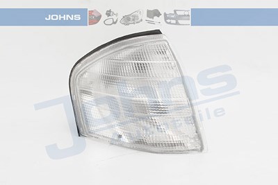 Johns Blinkleuchte vorne weiß, mit Lampenträger [Hersteller-Nr. 500220-2] für Mercedes-Benz von JOHNS