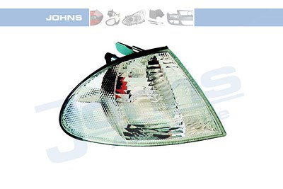 Johns Blinkleuchte vorne weiß mit Lampenträger [Hersteller-Nr. 200820-2] für BMW von JOHNS