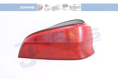Johns Heckleuchte, ohne Lampenträger [Hersteller-Nr. 570688-2] für Peugeot von JOHNS