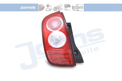 Johns Heckleuchte, weiß rot, ohne Lampenträger [Hersteller-Nr. 270787-1] für Nissan von JOHNS
