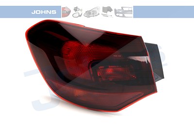 Johns Heckleuchte [Hersteller-Nr. 551087-52] für Opel von JOHNS