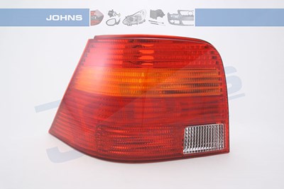 Johns Heckleuchte gelb/rot, ohne Lampenträger [Hersteller-Nr. 953987-1] für VW von JOHNS