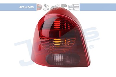 Johns Heckleuchte rot ohne Lampenträger [Hersteller-Nr. 600387-3] für Renault von JOHNS