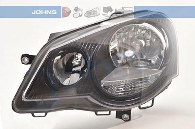 Johns Scheinwerfer H7/H1 schwarz, elektr. LWR [Hersteller-Nr. 952609-6] für VW von JOHNS
