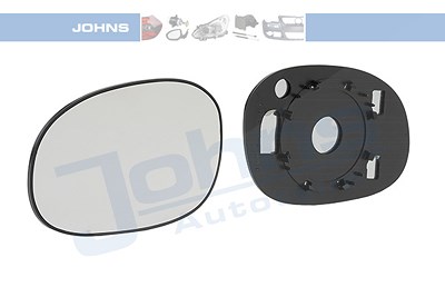 Johns Spiegelglas, Außenspiegel [Hersteller-Nr. 230737-80] für Citroën von JOHNS