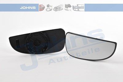 Johns Spiegelglas, Außenspiegel [Hersteller-Nr. 304438-82] für Citroën, Fiat, Opel, Peugeot von JOHNS