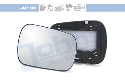Johns Spiegelglas, Außenspiegel [Hersteller-Nr. 320238-80] für Ford von JOHNS