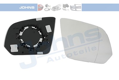 Johns Spiegelglas, Außenspiegel [Hersteller-Nr. 504338-80] für Mercedes-Benz von JOHNS