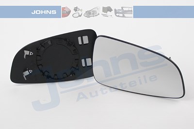 Johns Spiegelglas, Außenspiegel [Hersteller-Nr. 550938-80] für Opel von JOHNS