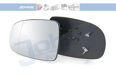 Johns Spiegelglas, Außenspiegel [Hersteller-Nr. 555637-80] für Opel von JOHNS