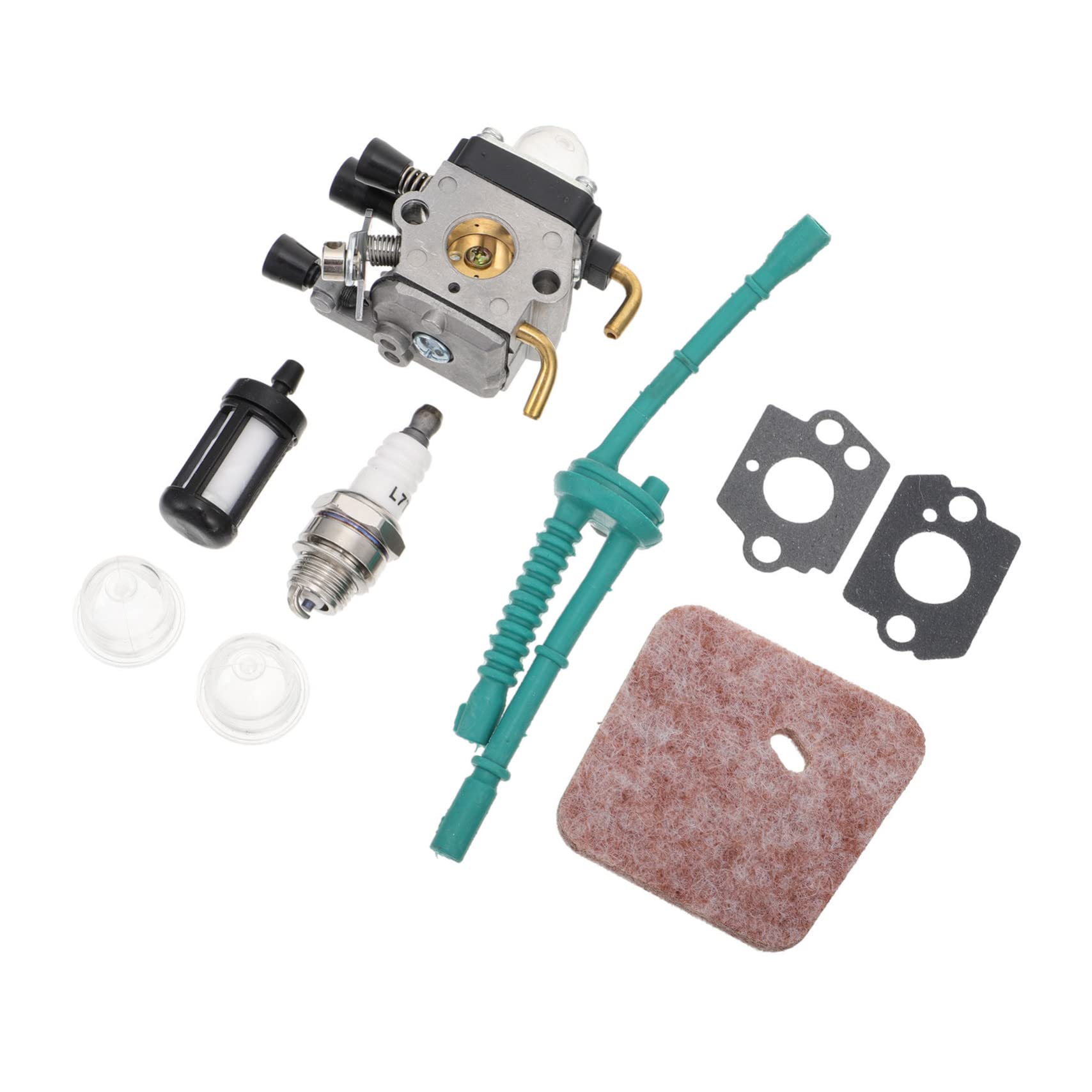 JOINPAYA 1Satz Rasenmäher mit und Luftfilter Ersatzteile für Plastikmäher Kettensäge und Rasentrimmer Kompatibel mit Verschiedenen Modellen Einfache Installation JOINPAYA 1Satz Rasenmäher mit und Luftfilter Ersatzteile für Plastikmäher Kettensäge und Rasentrimmer Kompatibel mit Verschiedenen Modellen Einfache Installation von JOINPAYA