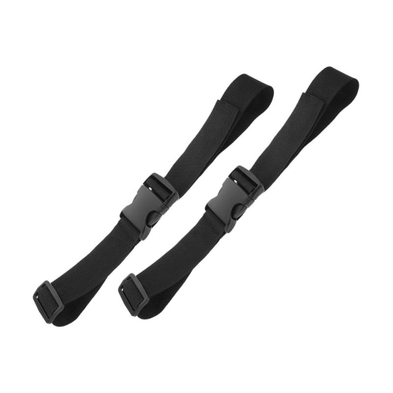 JOINPAYA 2 Stück Gepäckbinder Reisezubehör Koffer Taschengurt Verlängerung Mehrzweckgurt Gepäck Bungee Gurt Gepäckzubehör Gurte Für Taschen Reisegurte Für Gepäck Schwarzer von JOINPAYA