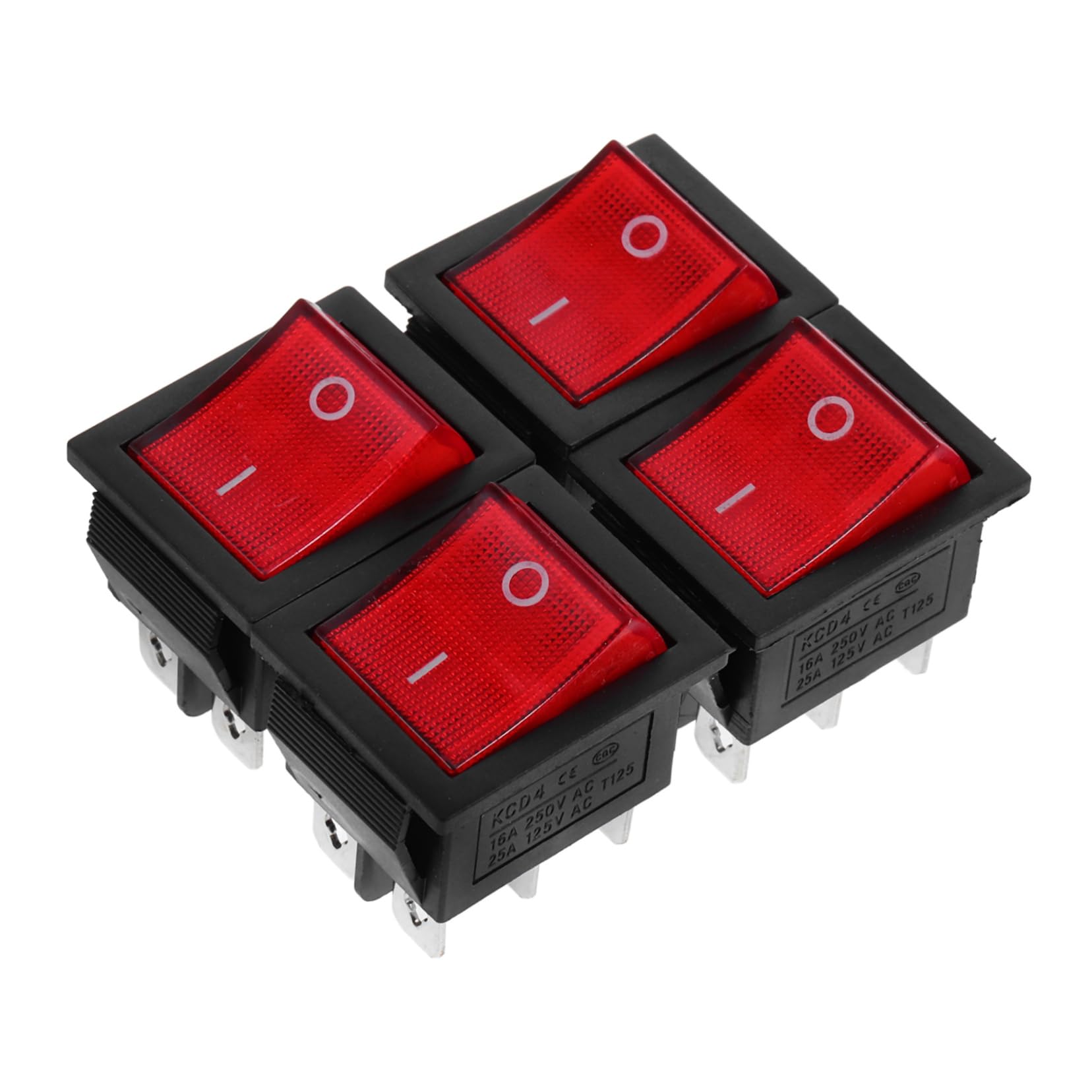JOINPAYA 4 Stück Boots schalter Zubehör für Generatoren Ein-Aus-Wippschalter Kippschalter Wippschalter für Boote elektrischer Schalter ein aus ein Wippschalter Pa JOINPAYA 4 Stück Boots schalter Zubehör für Generatoren Ein-Aus-Wippschalter Kippschalter Wippschalter für Boote elektrischer Schalter ein aus ein Wippschalter Pa von JOINPAYA