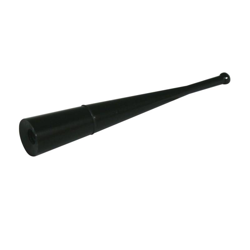 JOM Car Parts & Car Hifi GmbH 20593 Alu- Kurzstab- Antenne, Schwarz, Mini, 9cm von JOM Car Parts & Car Hifi GmbH