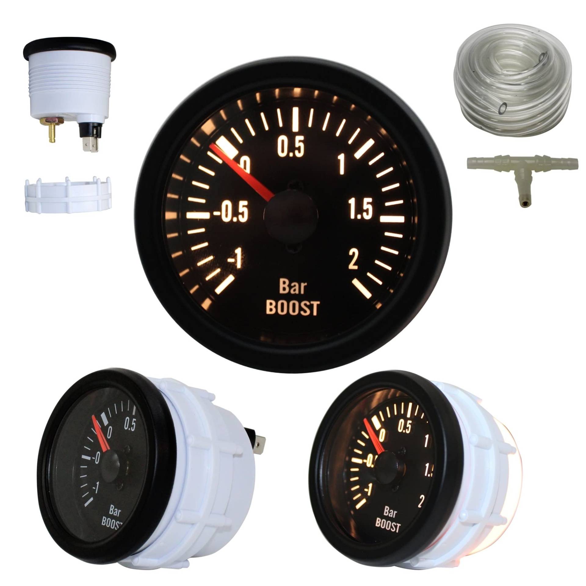 JOM Car Parts & Car Hifi GmbH 21110V Zusatzinstrument Youngtimer, Ladedruckmesser, Boost, schwarz Ø52mm JOM Car Parts & Car Hifi GmbH 21110V Zusatzinstrument Youngtimer, Ladedruckmesser, Boost, schwarz Ø52mm von JOM Car Parts & Car Hifi GmbH